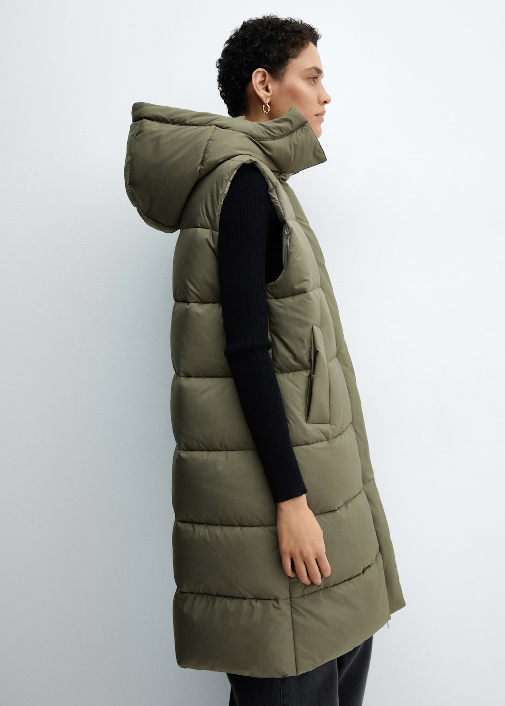 Bodywarmer met capuchon - Detail van het artikel 2