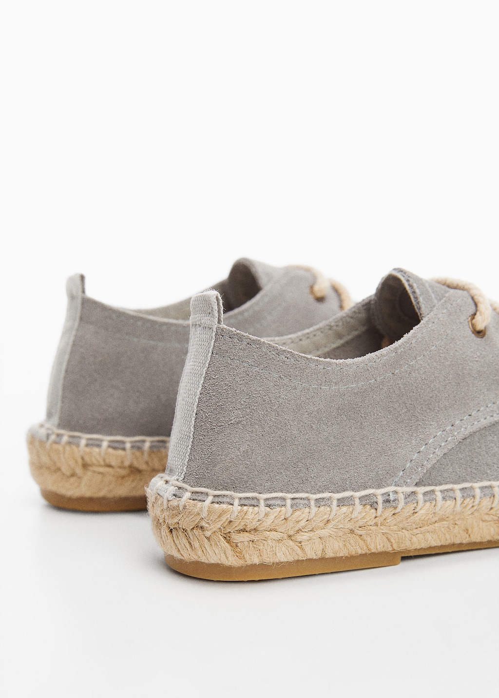 Laces suede espadrilles - Details of the article 1