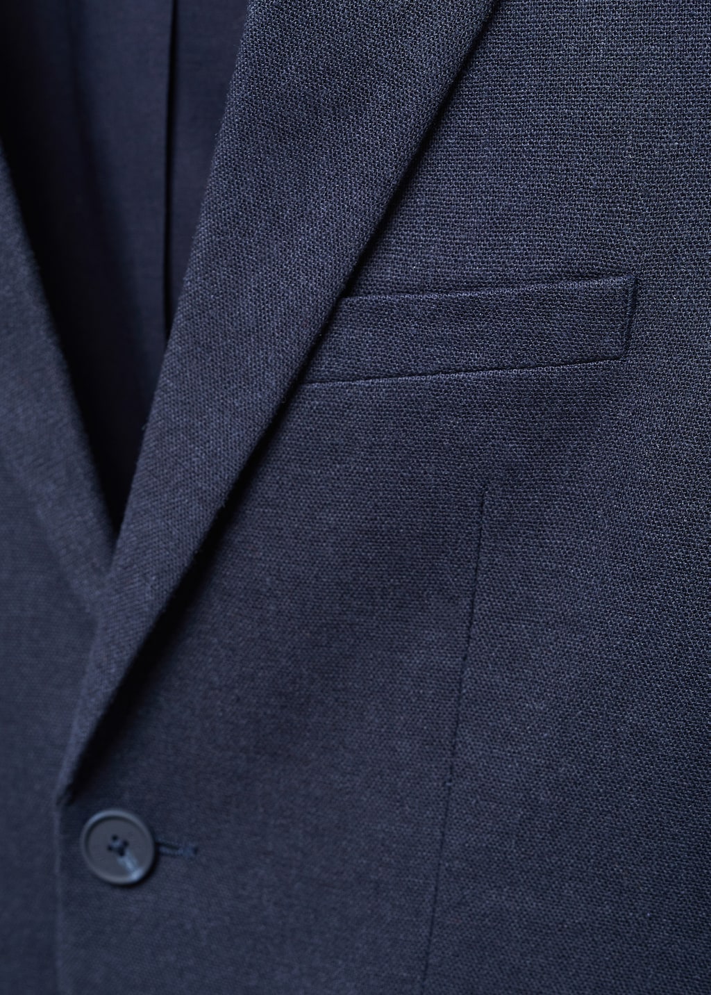 Linen suit jacket - Details of the article 8