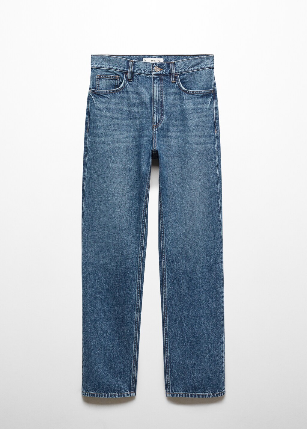 Rechte mid-rise jeans - Artikel zonder model