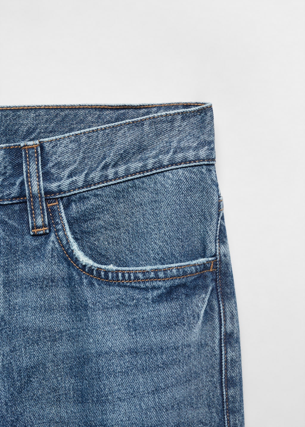 Rechte mid-rise jeans - Detail van het artikel 8