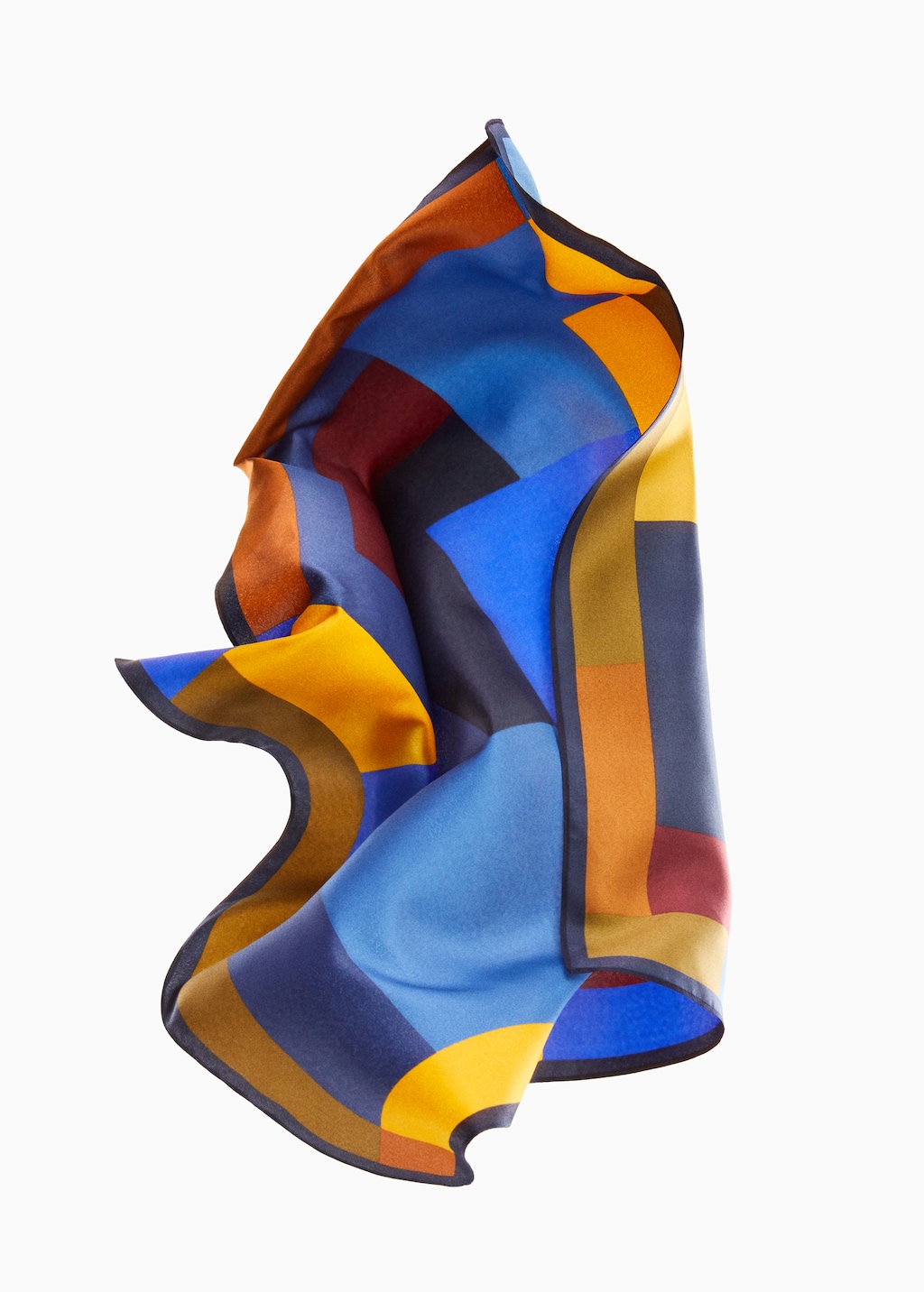 Geometric printed foulard - Details of the article 5