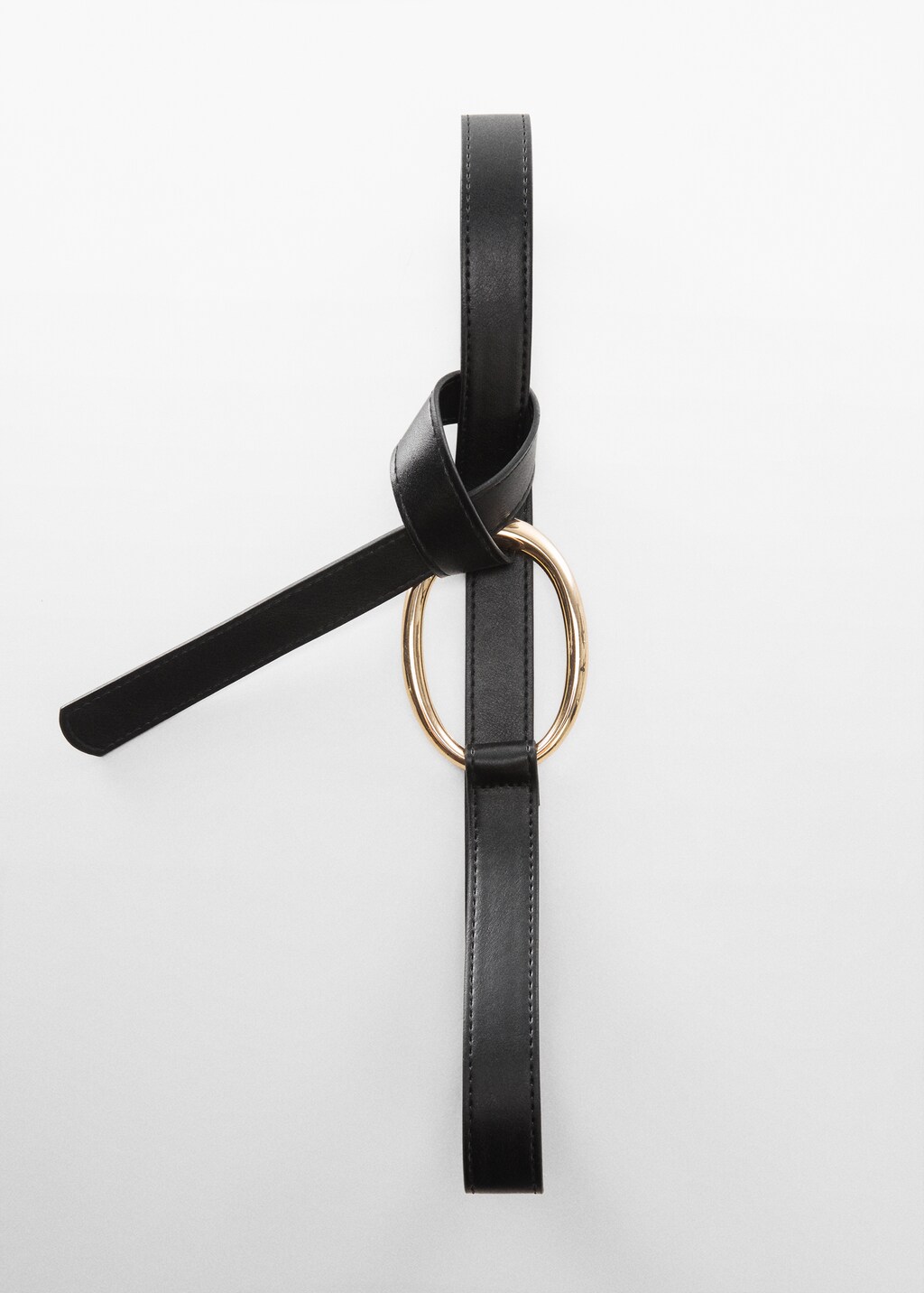 Oval buckle belt - Details of the article 1