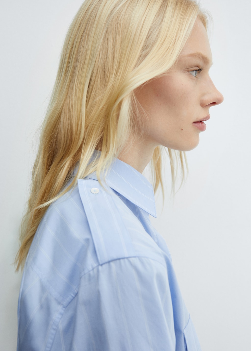 Pocket striped shirt - Details of the article 1