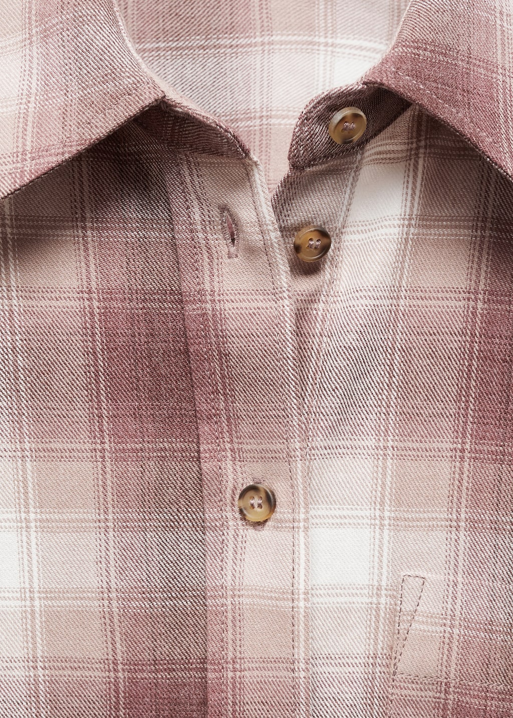 Check cotton shirt - Details of the article 8