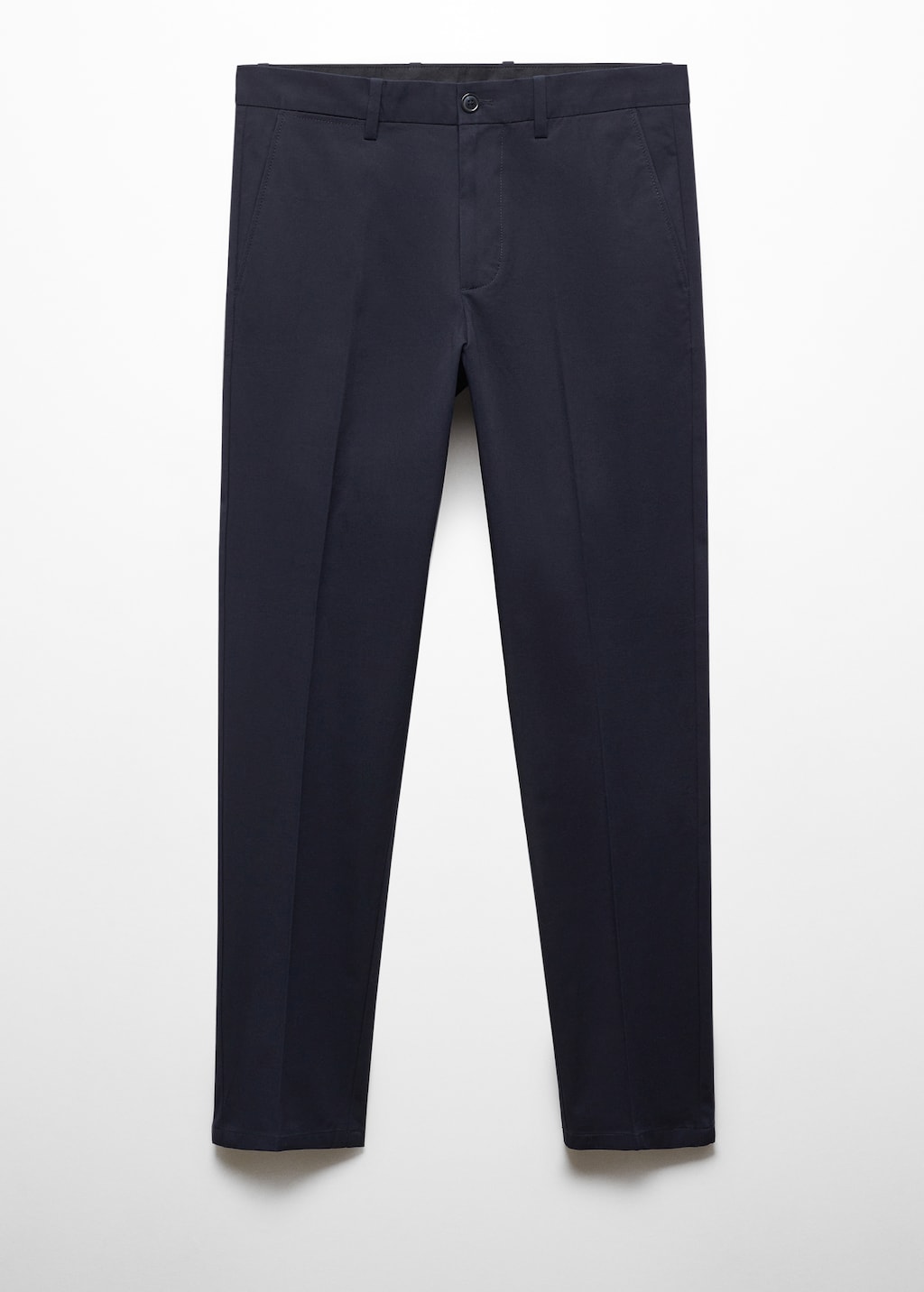 Regular-fit cotton trousers - Article without model