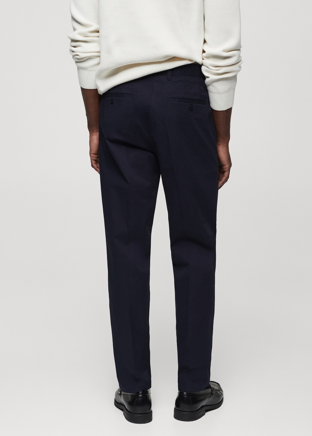 Pantalon regular-fit coton - Verso de l’article