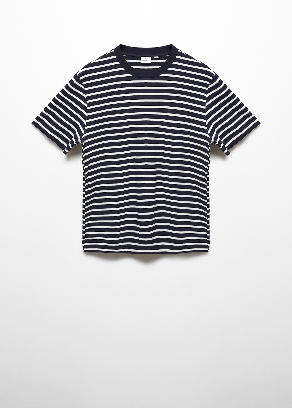 Striped cotton T-shirt - Article without model