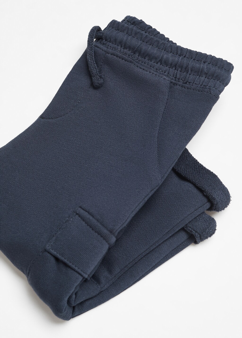 Cotton jogger-style trousers - Details of the article 0