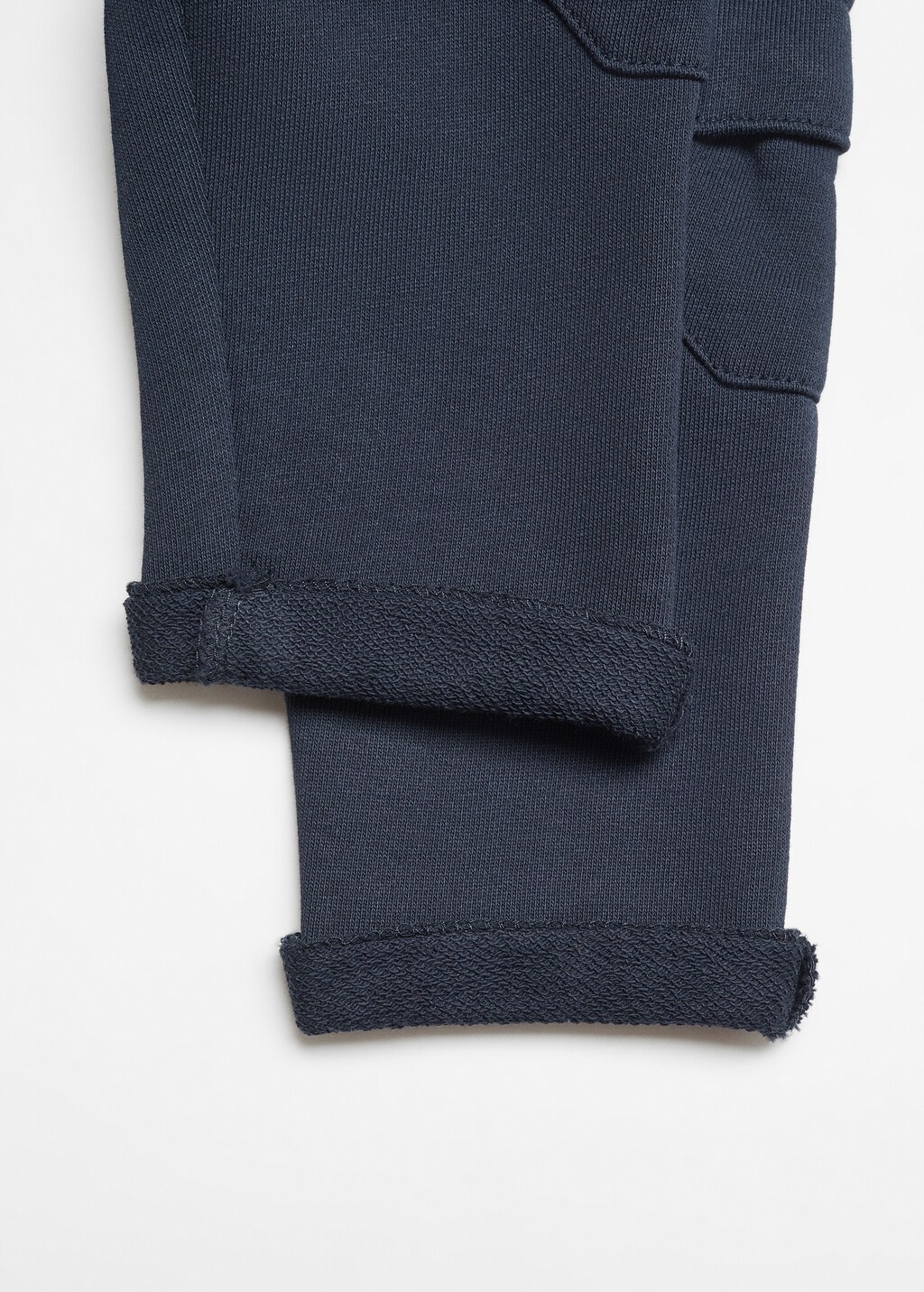 Cotton jogger-style trousers - Details of the article 8