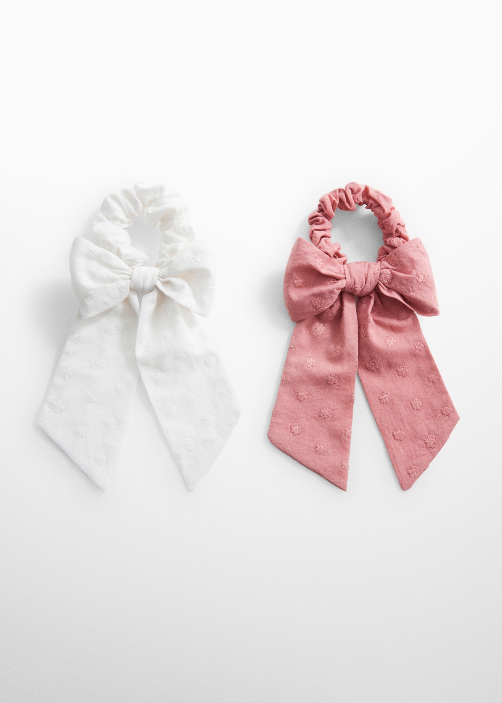 2 pack bow hair ties - Article without model