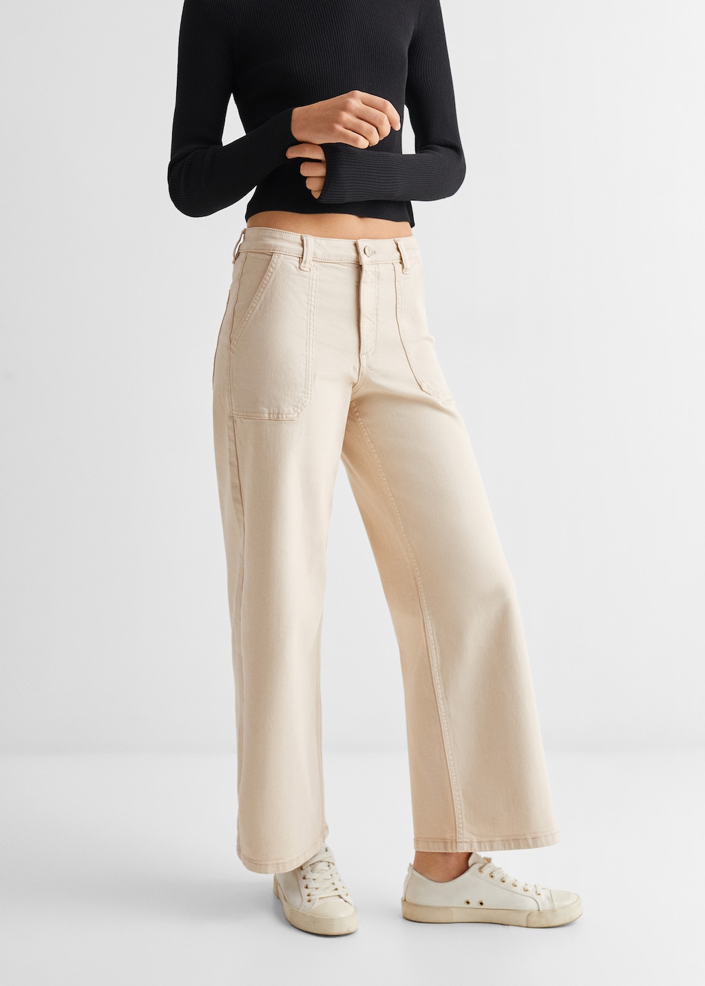 Culotte trousers with pockets - Details of the article 6