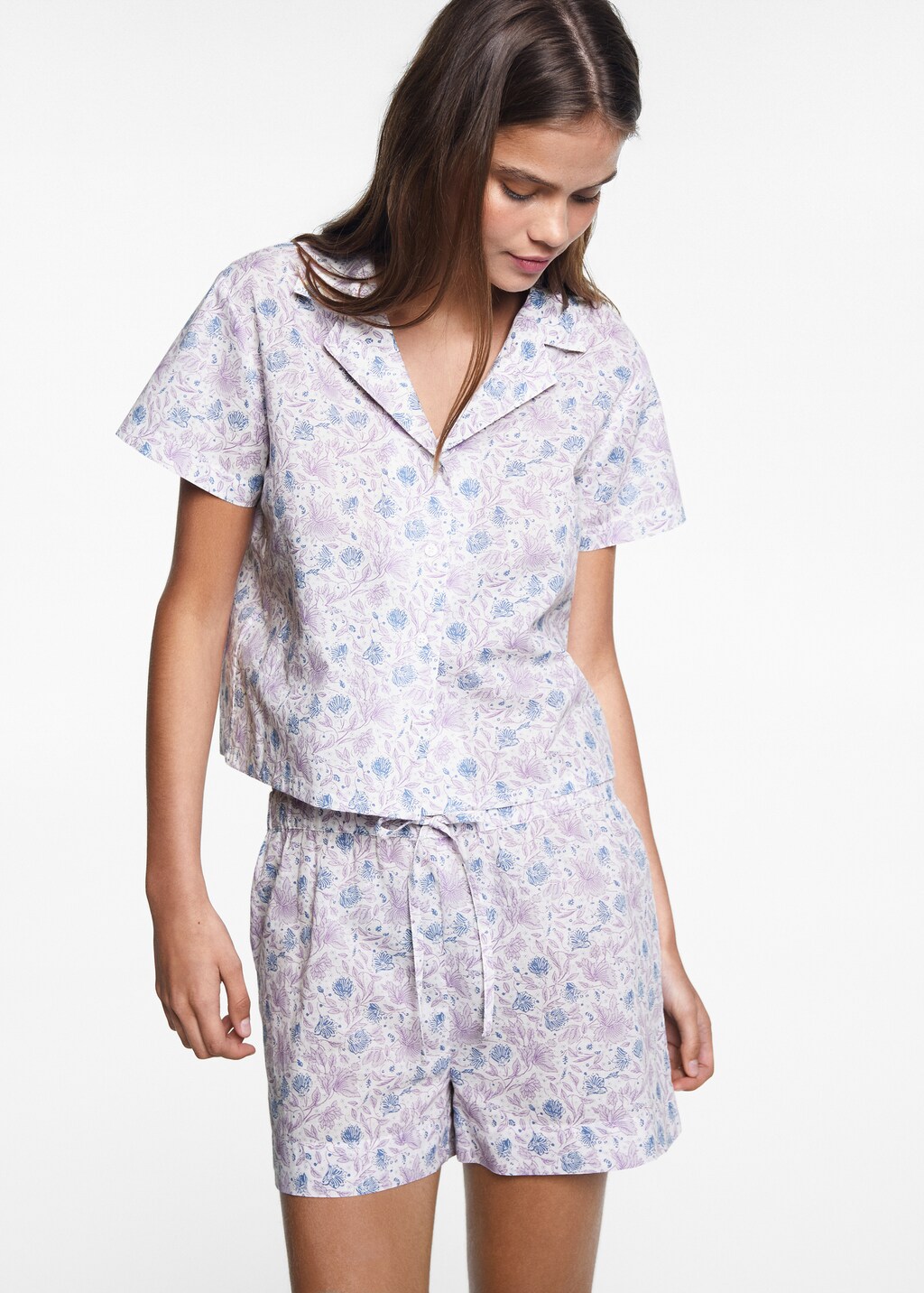 Printed short pyjamas - Medium plane