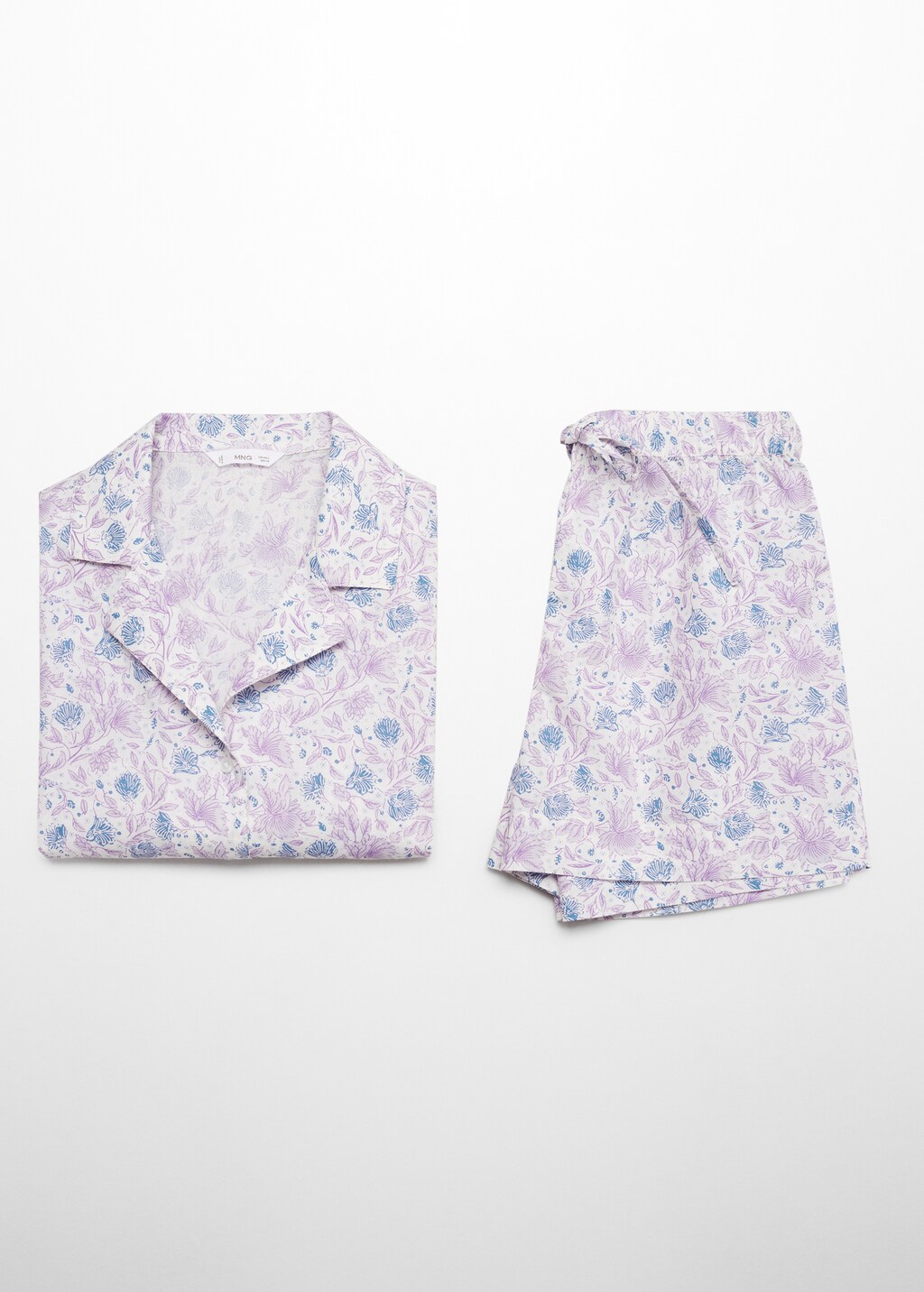 Printed short pyjamas - Details of the article 8