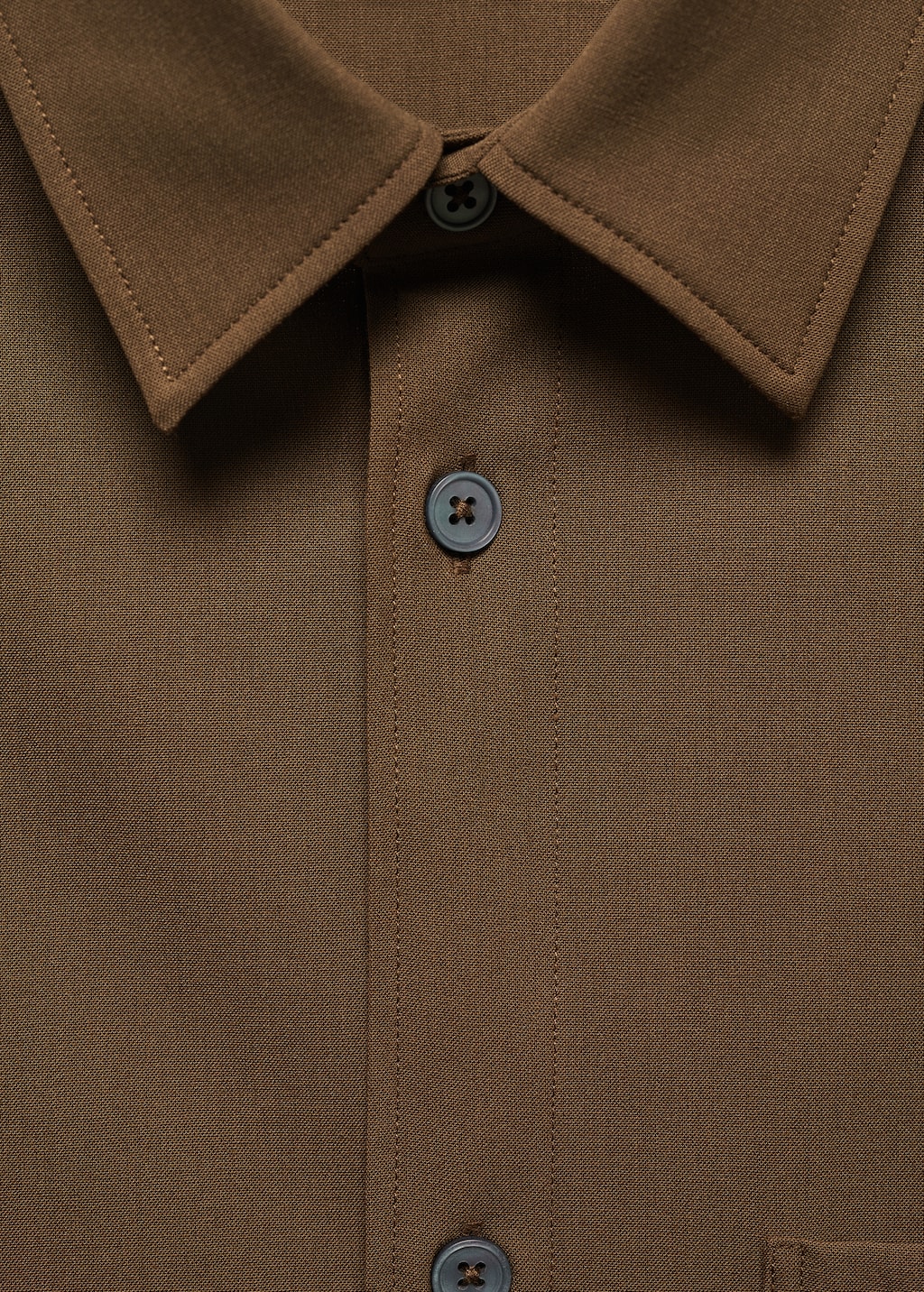 Regular-fit shirt with chest pocket - Details of the article 8