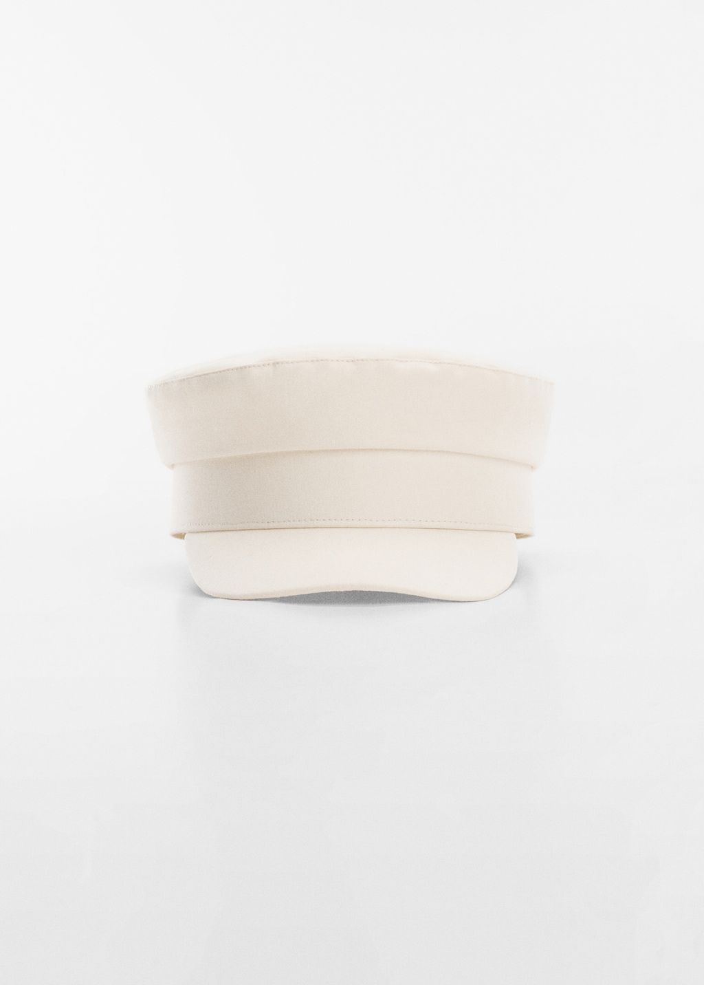 Casquette baker boy coton - Plan moyen