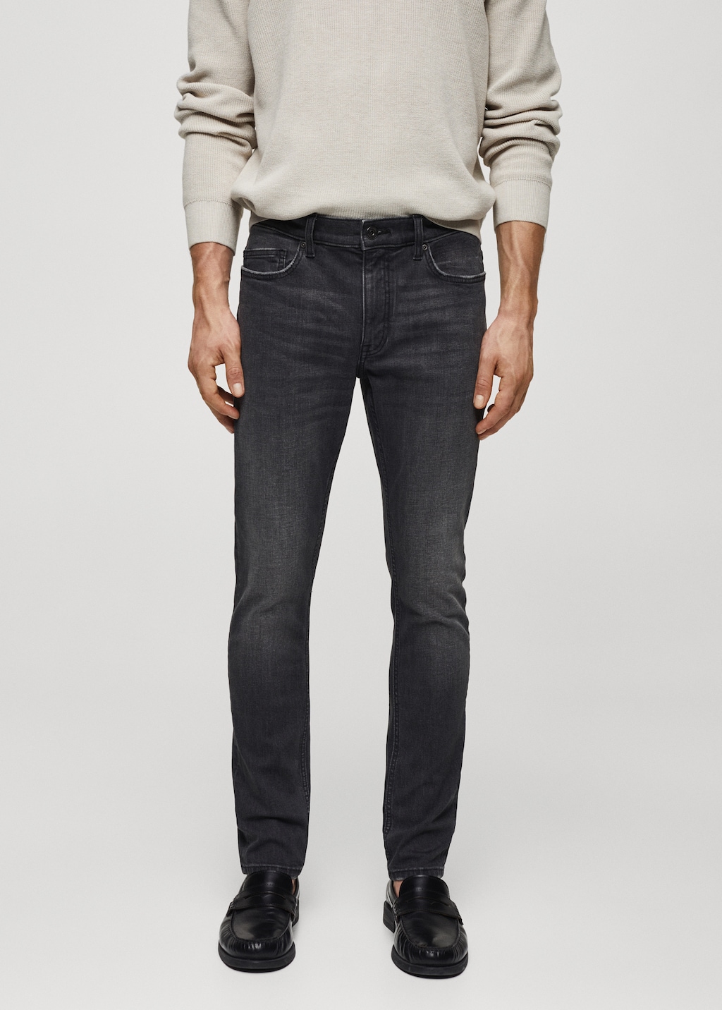 Skinny-fit jeans - Medium plane