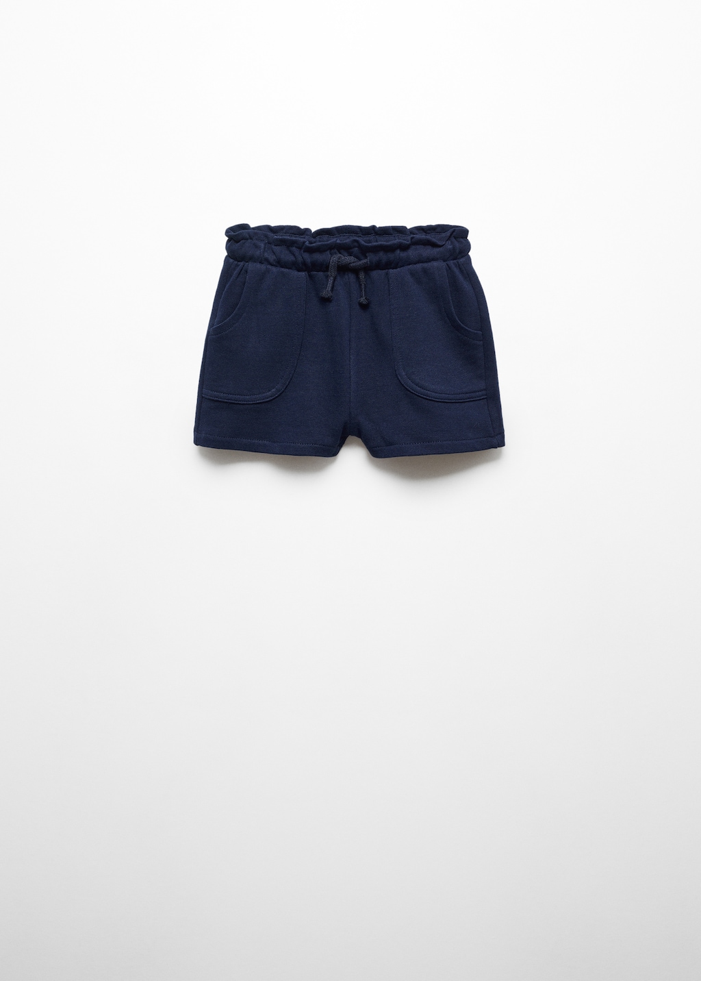 Cotton drawstring waist shorts - Article without model