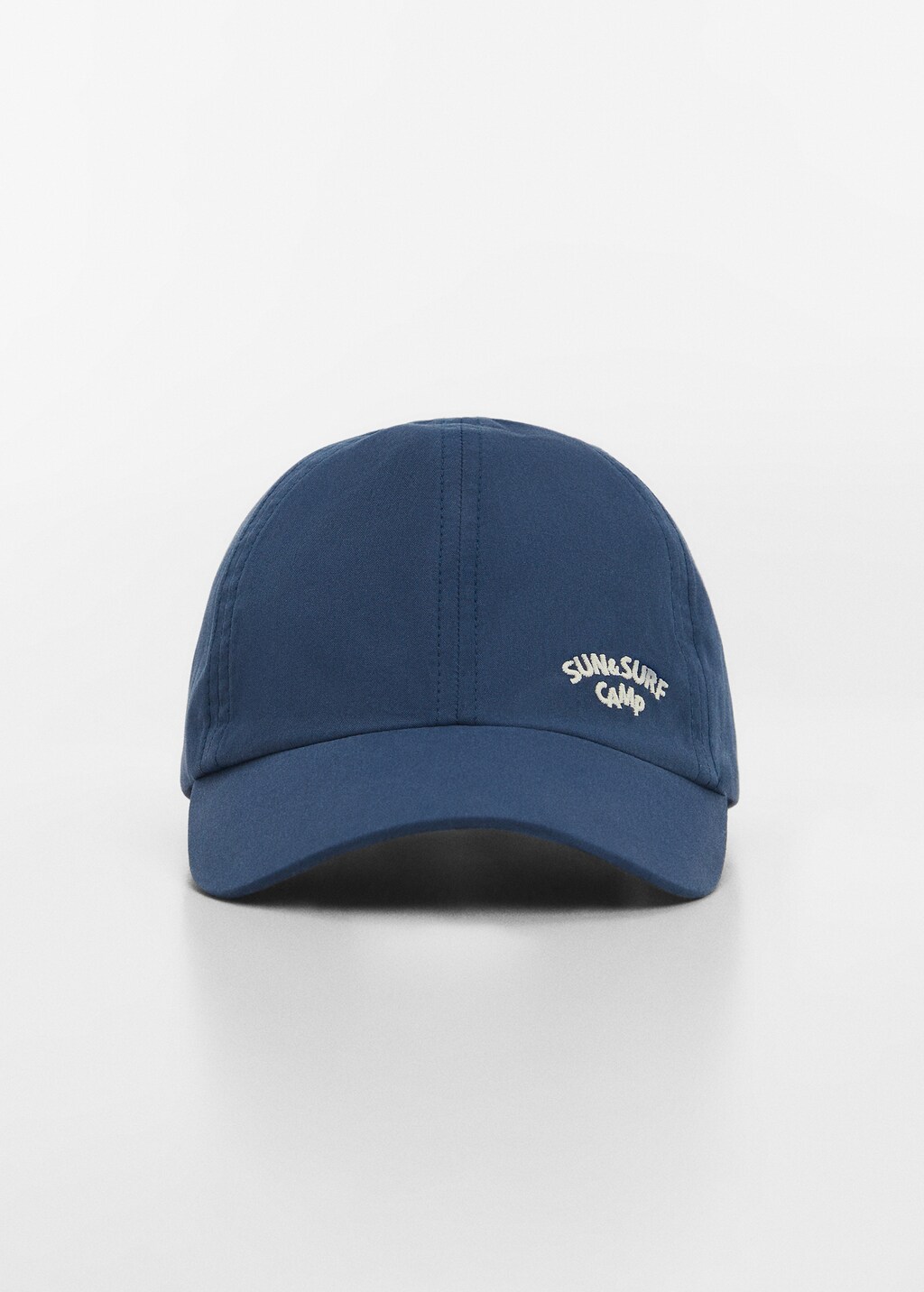 Embroidered message cap - Medium plane