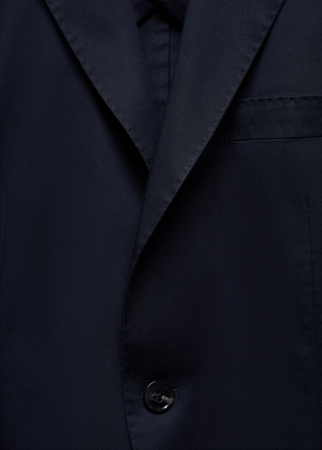 Slim fit cotton blazer - Details of the article 8