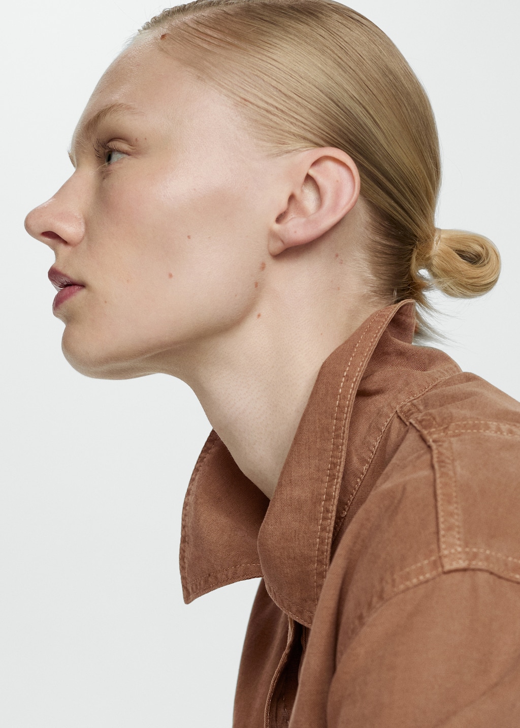 Lyocell jacket with bow - Details of the article 1