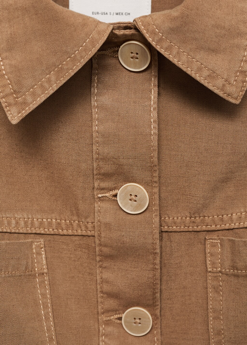 Lyocell jacket with bow - Details of the article 8