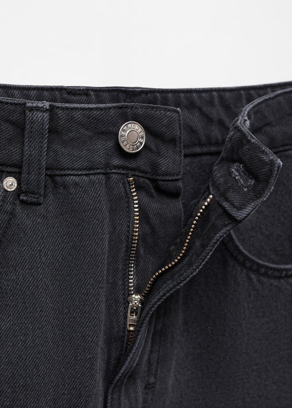 Slit denim skirt - Details of the article 8