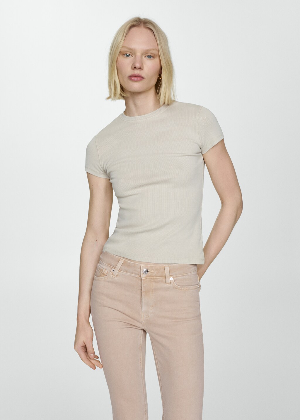 Sienna flared cropped jeans - Details of the article 2