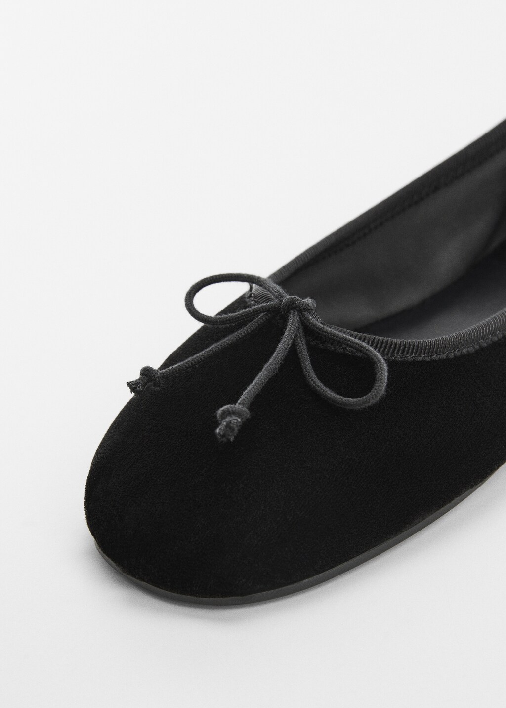 Ballet flats with velvet bow - Details of the article 2