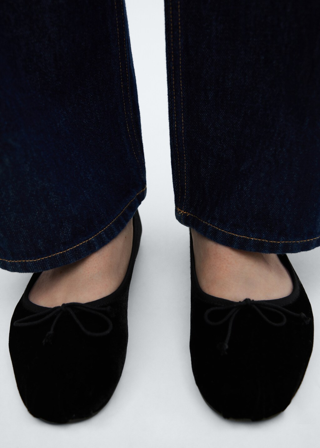 Ballet flats with velvet bow - Details of the article 9