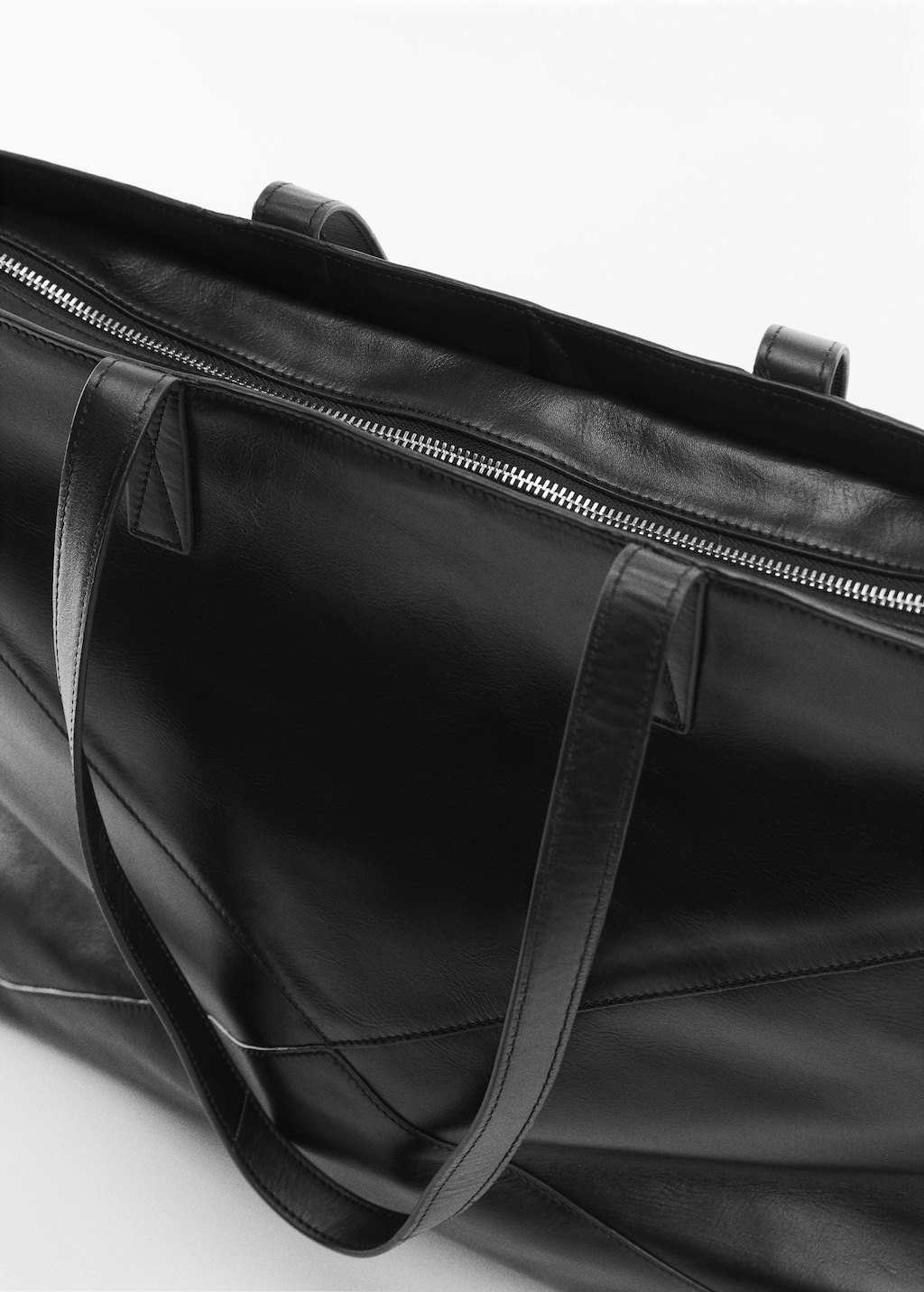 Leather shopper bag - Details of the article 3