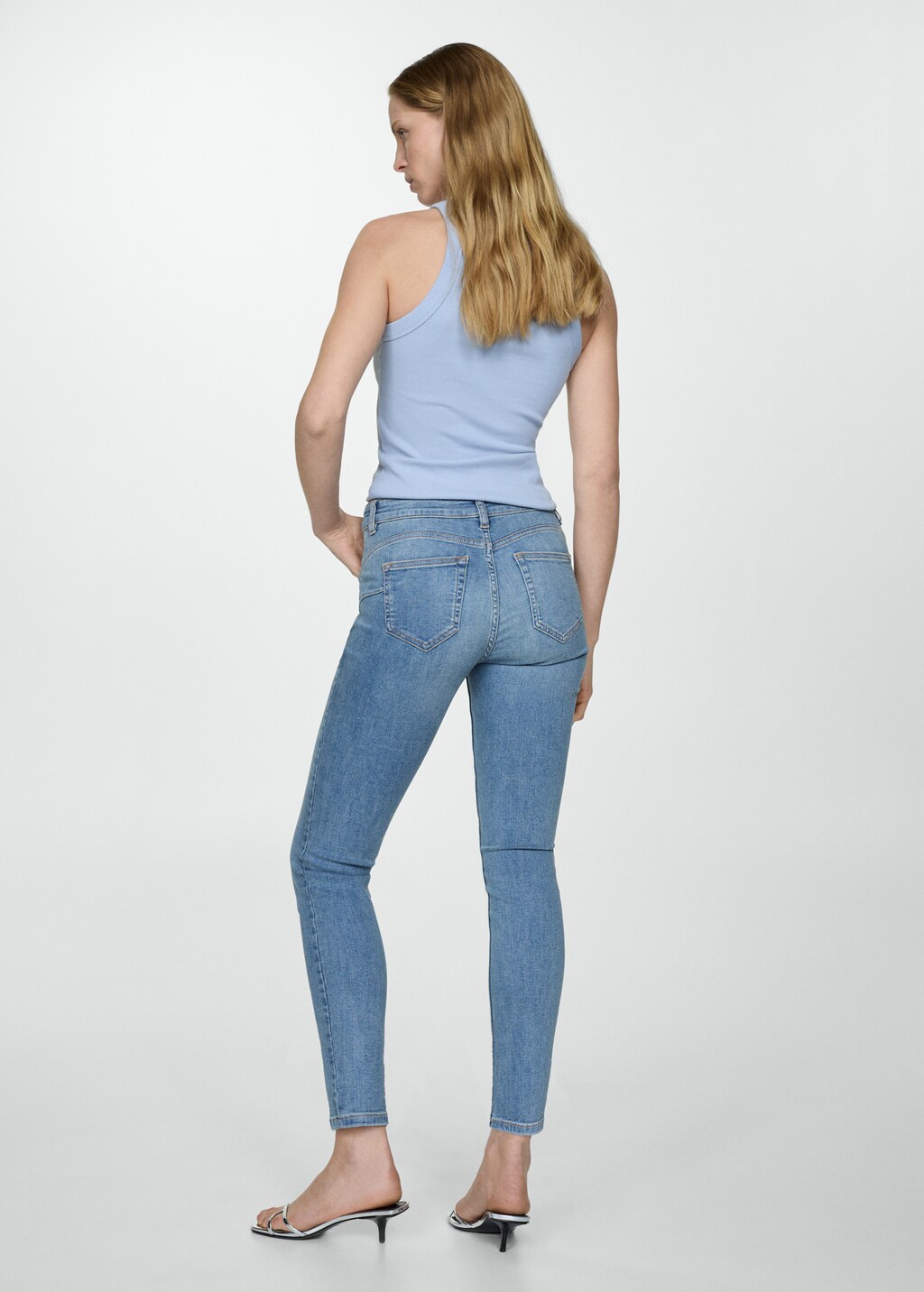 Jeans skinny push-up - Reverso del artículo