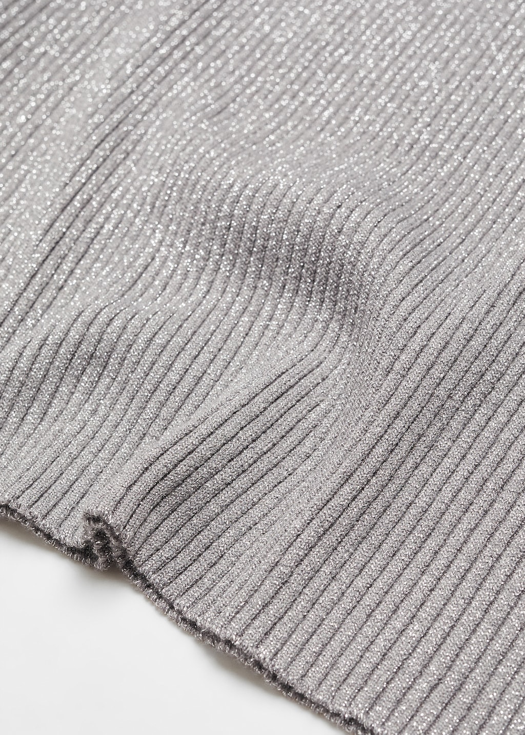 Lurex ribbed dress - Details of the article 8