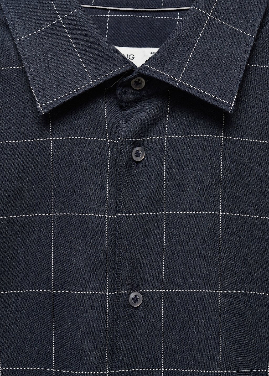 Check flannel cotton shirt - Details of the article 8