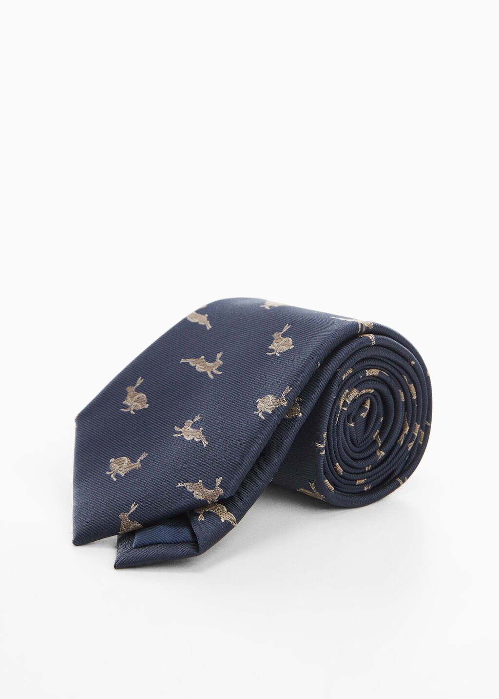 Corbata estampat animals - Pla mig