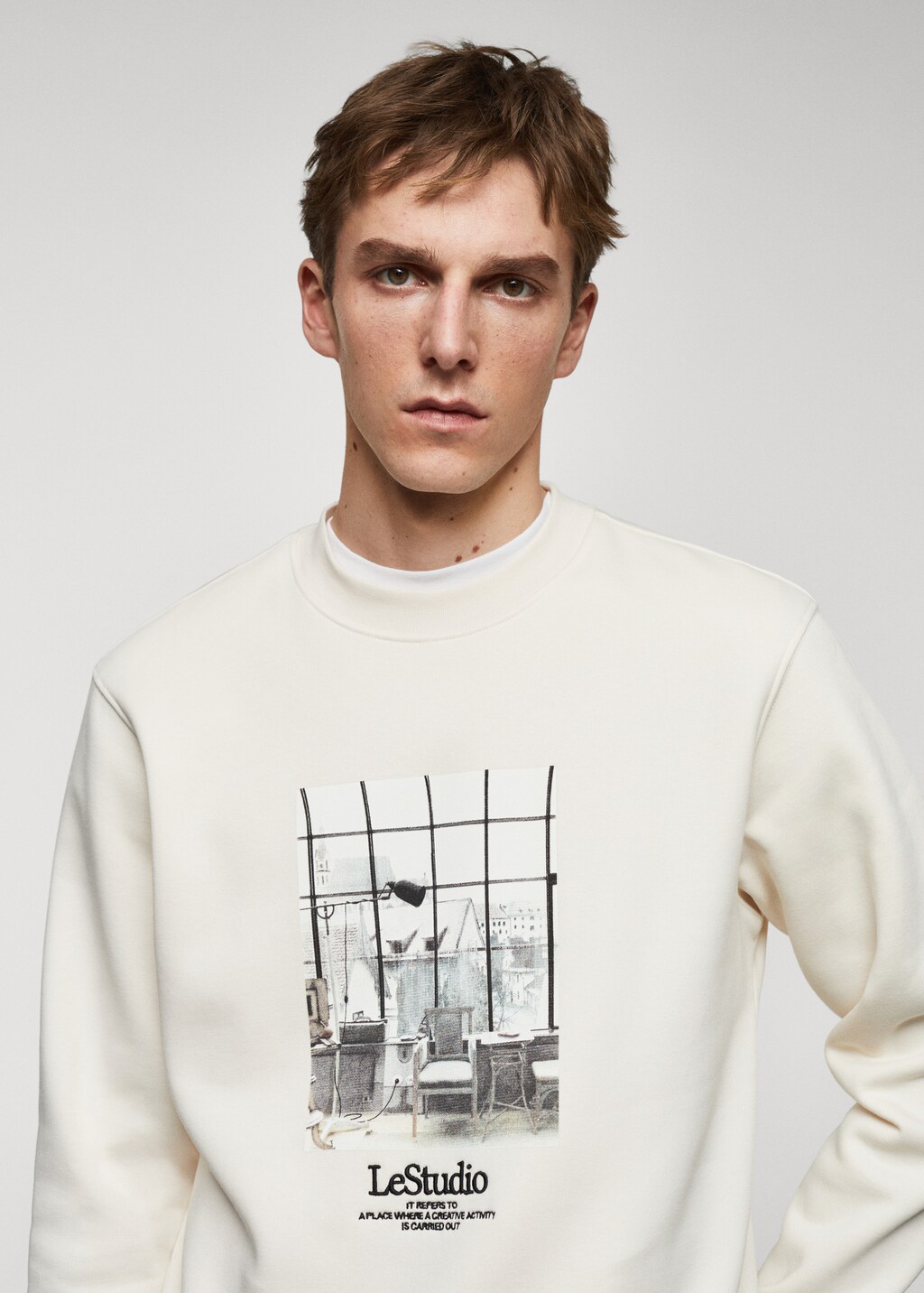 Printed picture sweatshirt - Details of the article 1