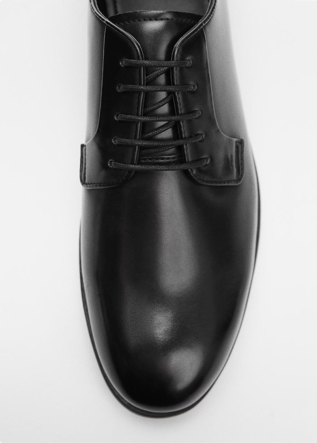 Leather-effect suit shoes - Details of the article 1