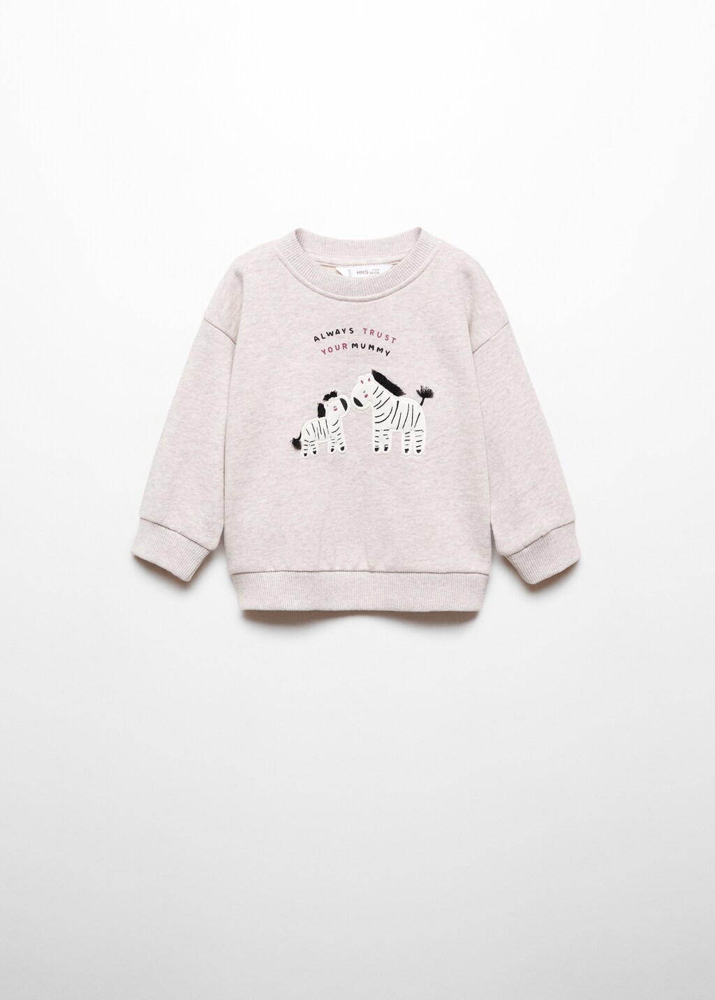 Sweat-shirt coton imprimé - Article sans modèle