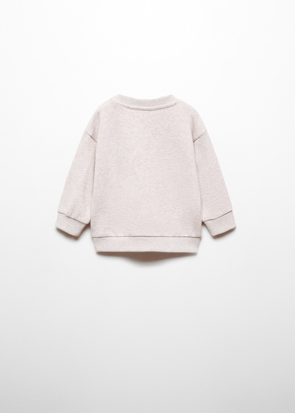 Sweat-shirt coton imprimé - Verso de l’article