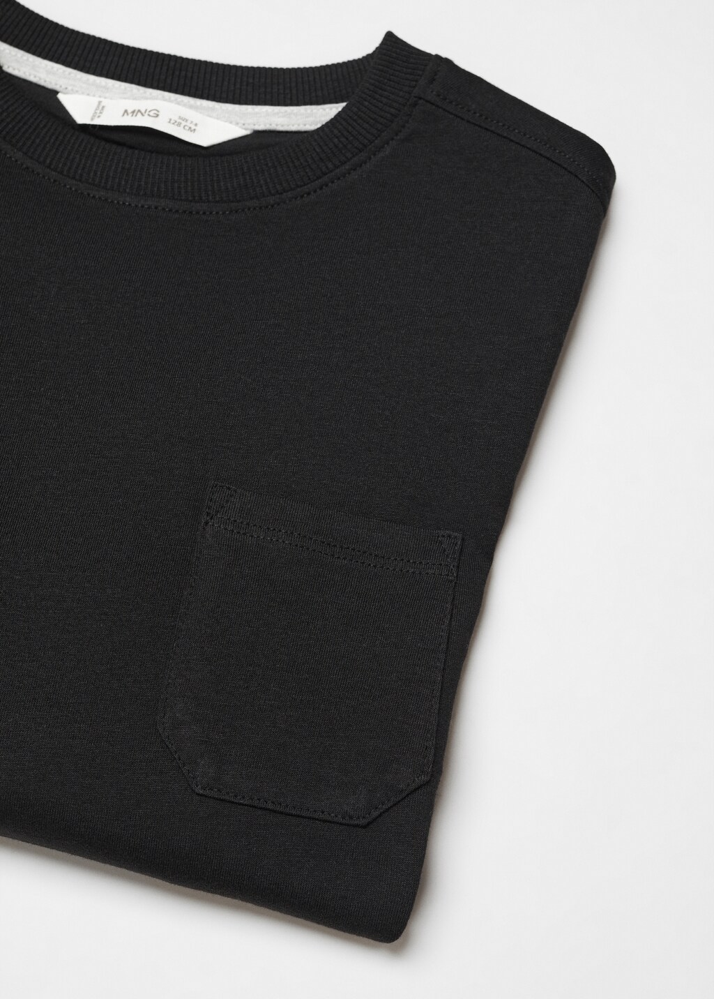 Long sleeve cotton t-shirt - Details of the article 8