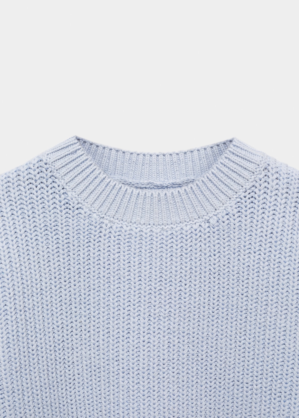 Reverse knit sweater - Details of the article 8