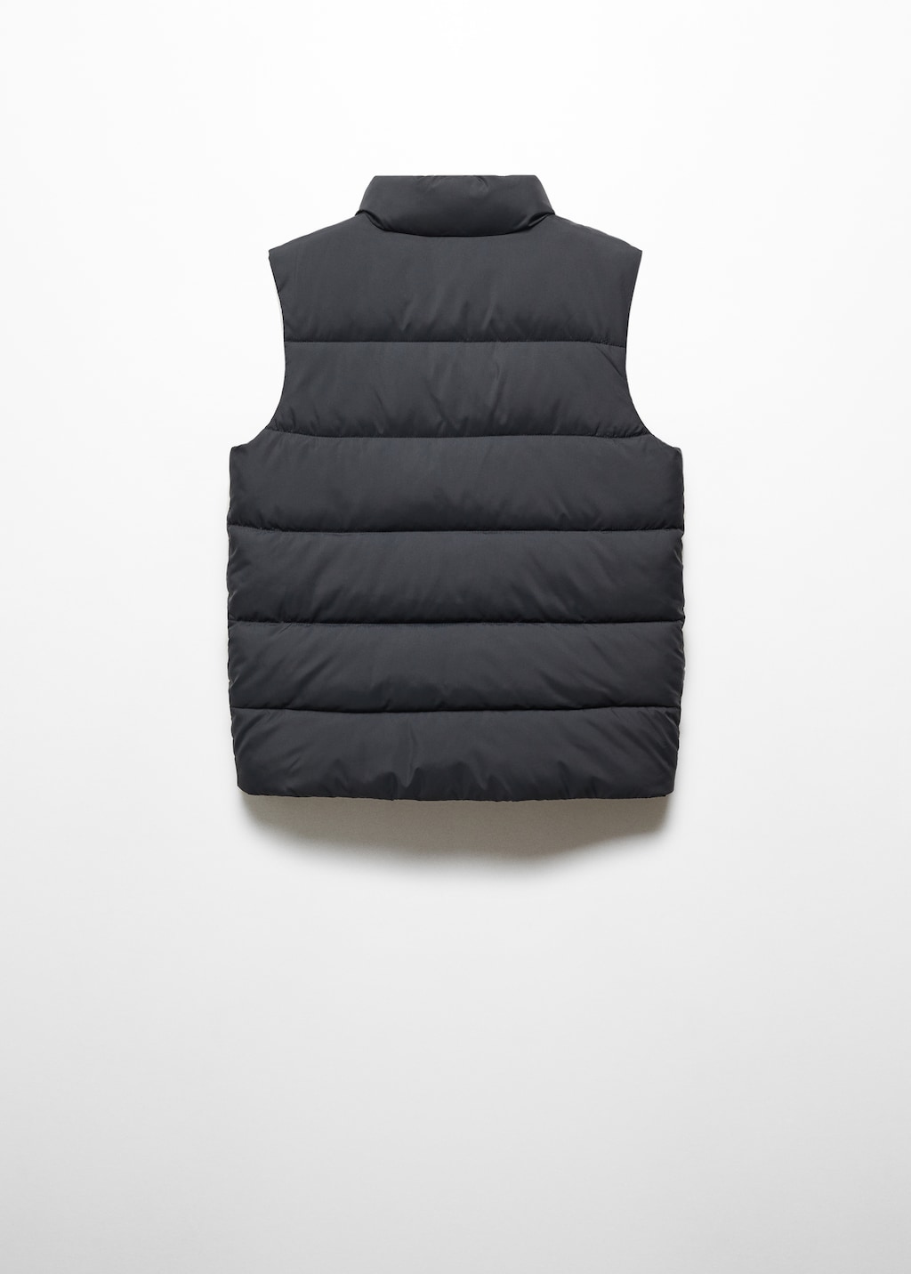 Quilted gilet - Reverse of the article