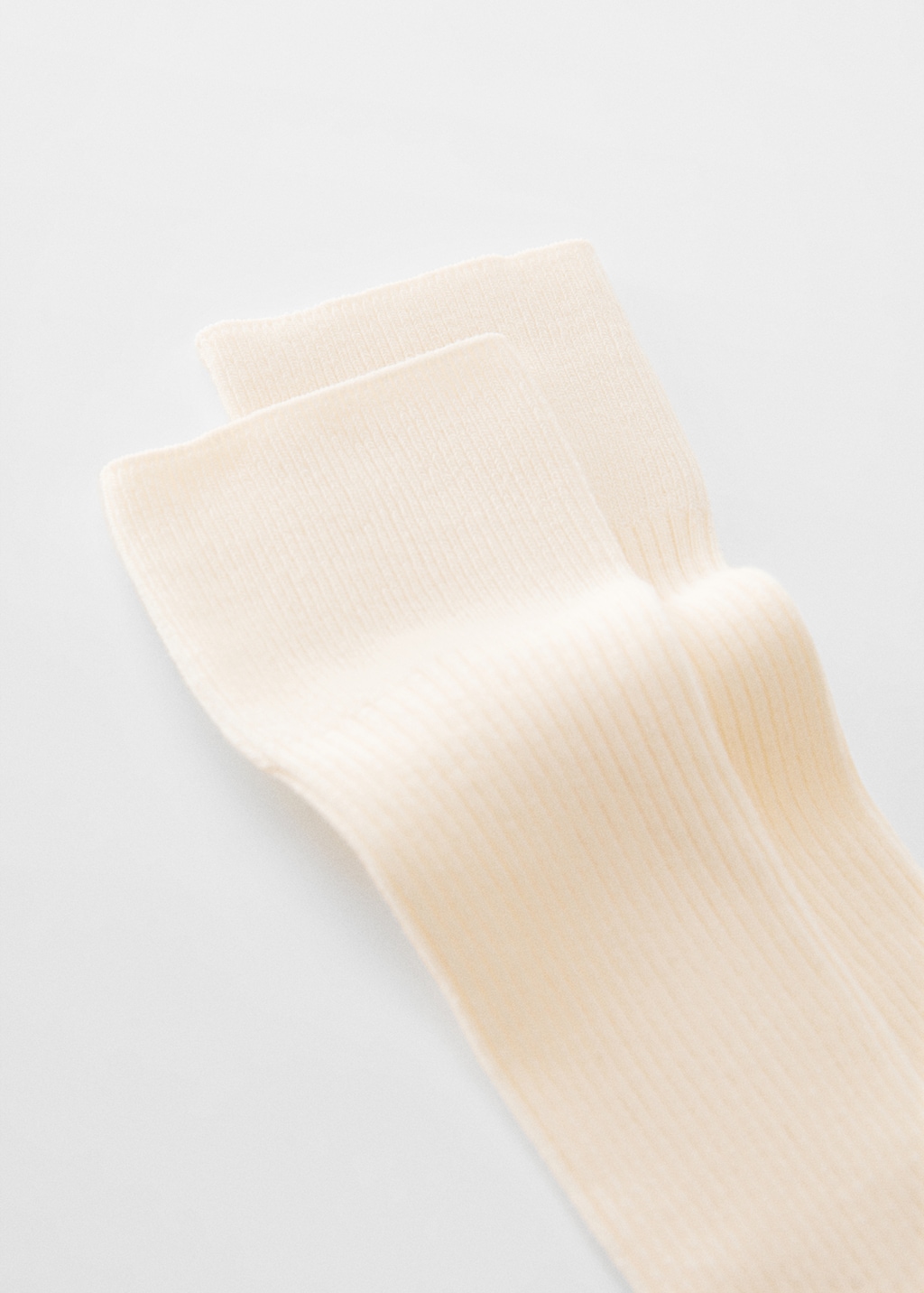 Long ribbed socks - Medium plane