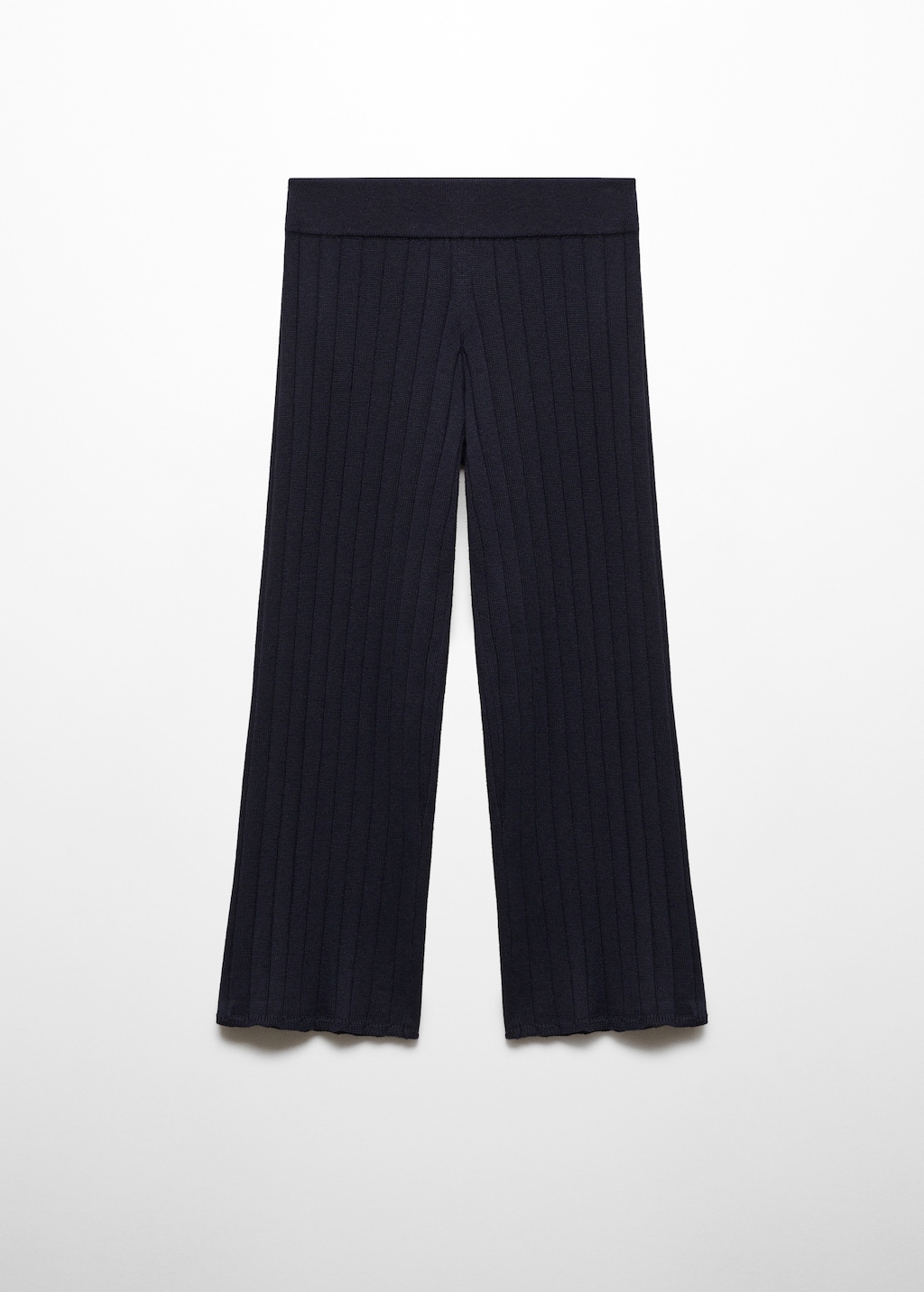 Cotton-knit trousers - Article without model