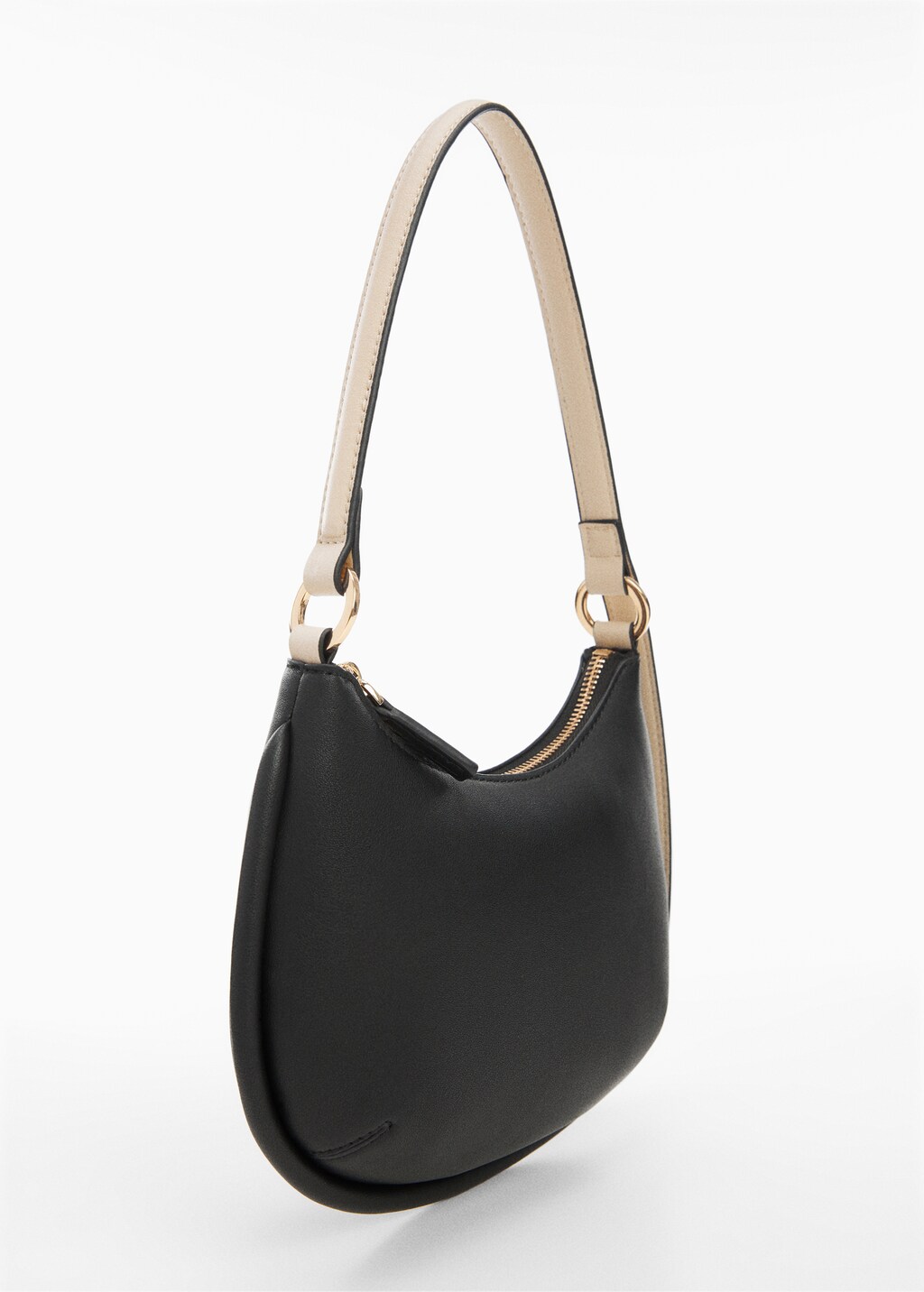 Two-tone shoulder bag - Medium plane