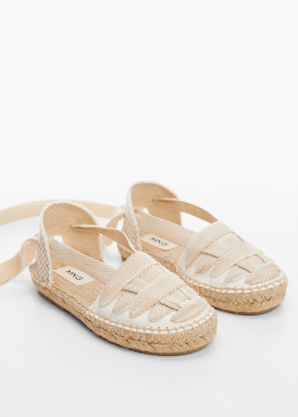 Espadrilles lacets - Plan moyen