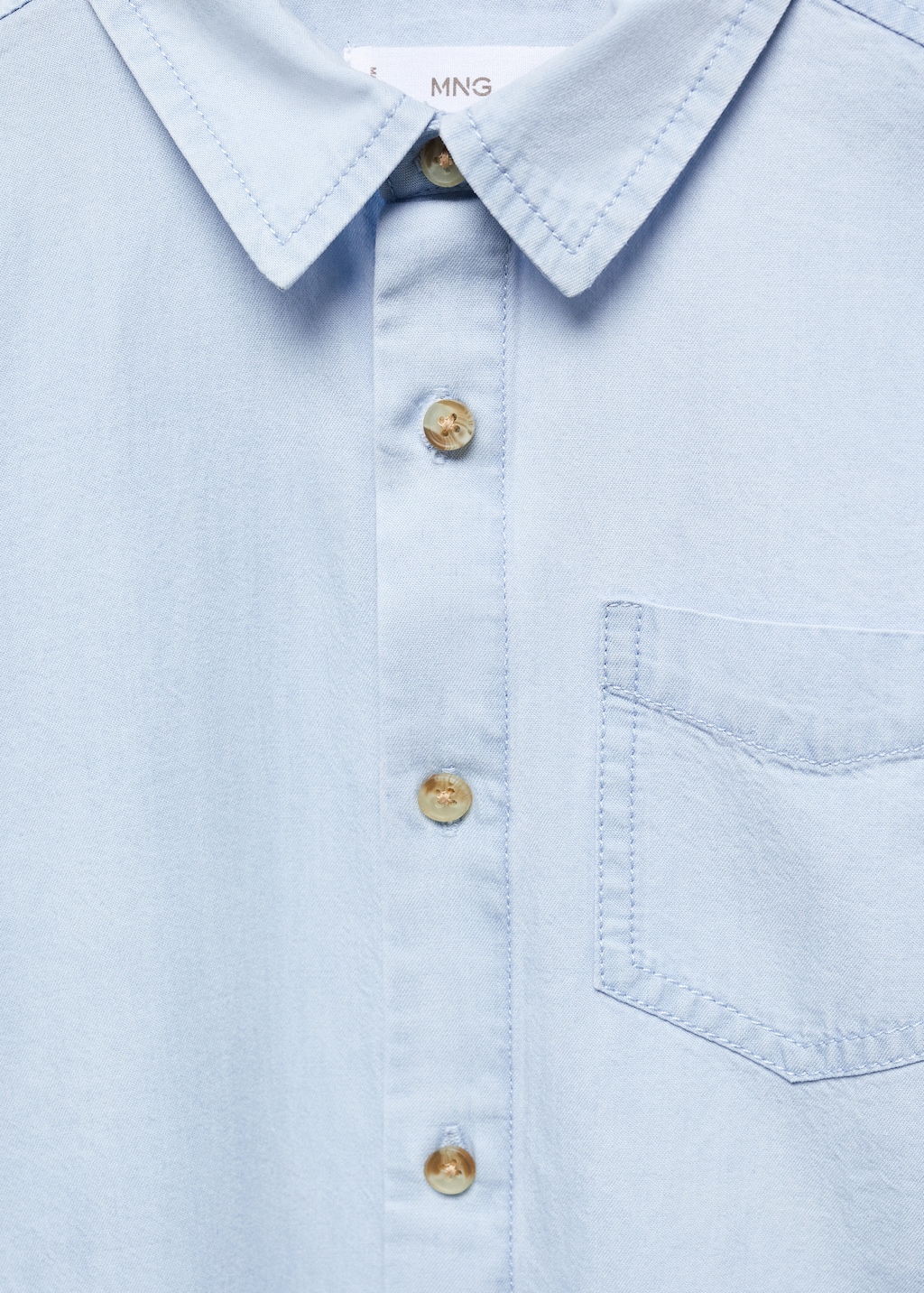 Pocket denim shirt - Details of the article 8