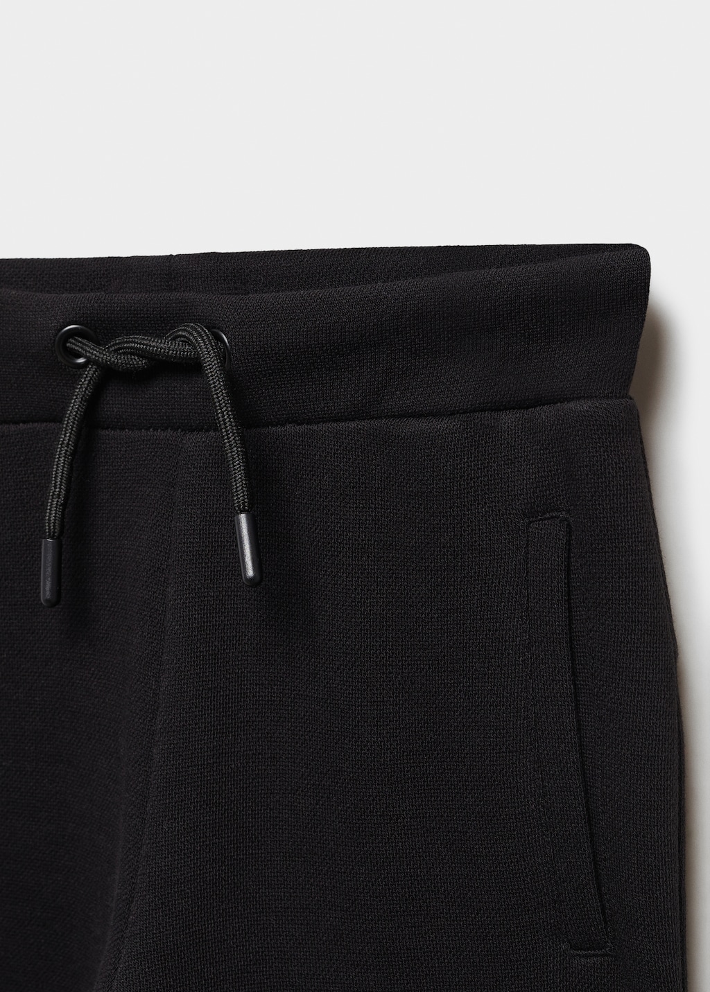 Cotton jogger-style trousers - Details of the article 8