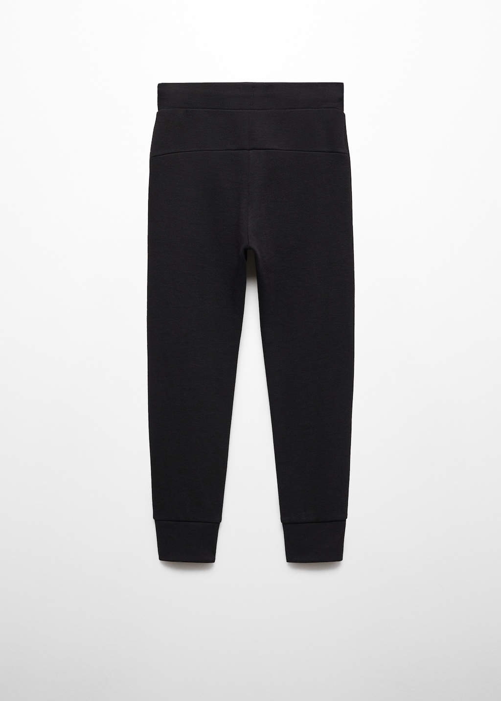 Cotton jogger-style trousers - Reverse of the article