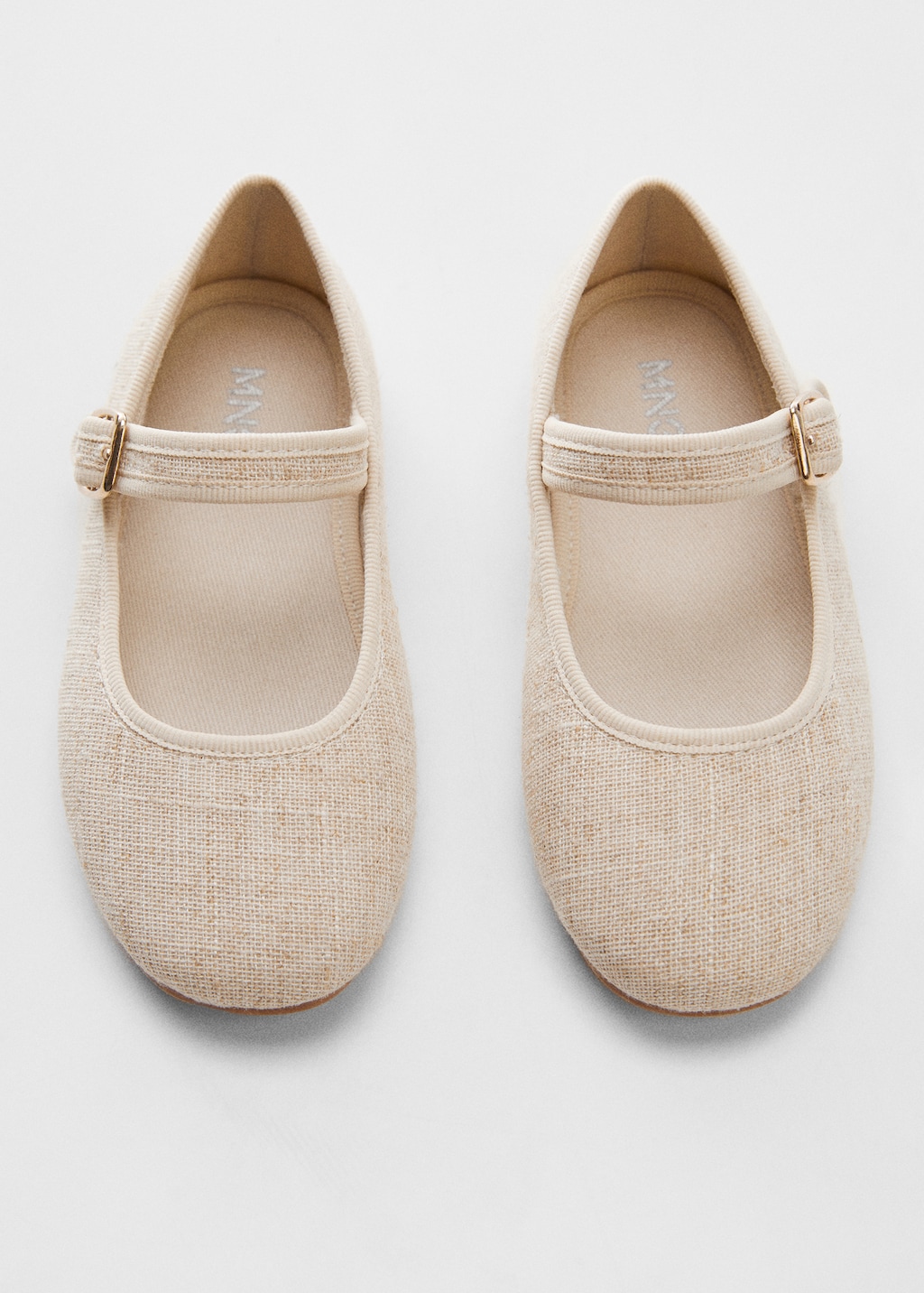 Linen ballerinas - Details of the article 3